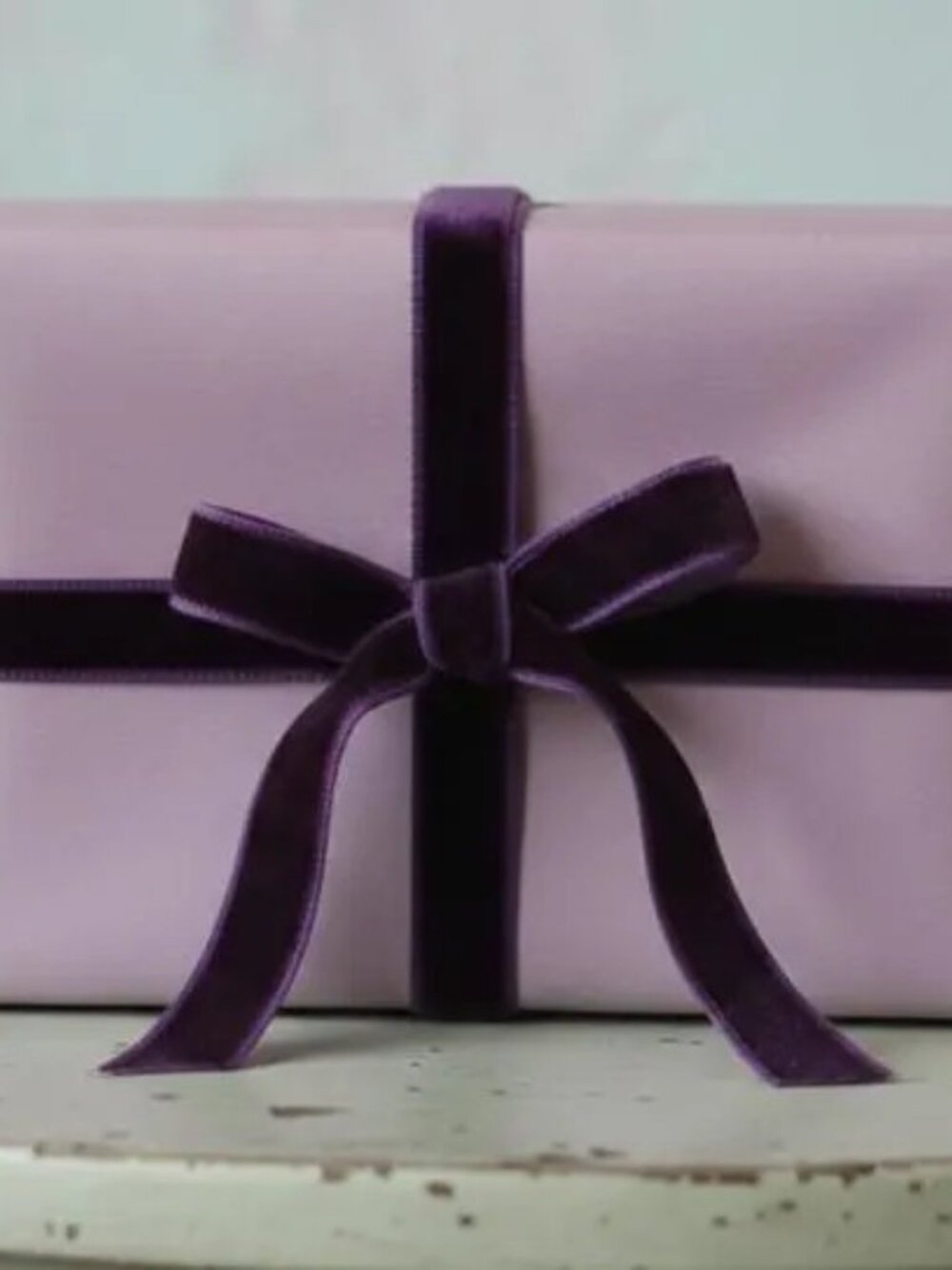 Farrisilk Purple Velvet Designer Wired Edge Ribbon .75" Roll 10 Yards